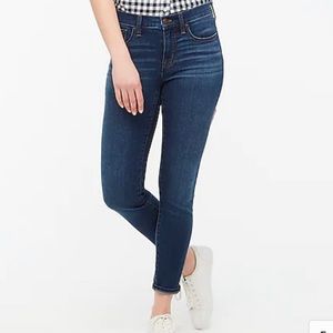 JCREW ankle length stretch skinny jeans - size 26